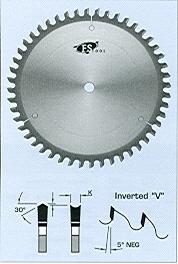 FS Tool L42251<br>250mm x 30mm, Hollow Face Saw Blades, Hollow Ground, 48 Teeth