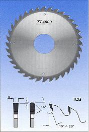 FS Tool S22350<br>14" x 1", XL4000 Glue Line Rip Saw Blades, TCG, 36 Teeth