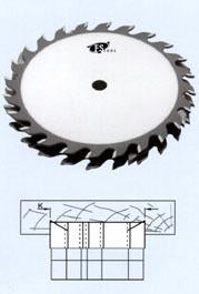 FS Tool 53DL14<br>14" x 1", Standard Dado Sets, 40 Teeth