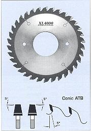 FS Tool 52715005<br>150mm x 55mm-3ph, XL4000 Conic Scoring Saw Blades, 36 Teeth