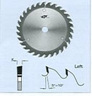 FS Tool 529200<br>8" x 5/8", Left Hand Scoring Saw Blades, 40 Teeth
