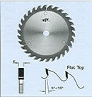 FS Tool 531200<br>8" x 5/8", Flat Top Scoring Saw Blades, Flat Top, 40 Teeth
