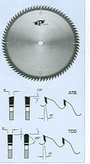 FS Tool L05250<br>10" x 5/8", Thin Kerf Saw Blades, ATB, 80 Teeth