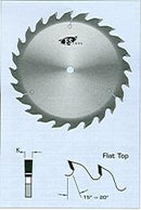 FS Tool L21400<br>16" x 1", Standard Rip Saw Blades, Flat Top, 36 Teeth