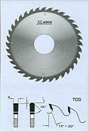 FS Tool S03350<br>14" x 1", XL4000 Cross Cut Saw Blades, ATB, 60 Teeth