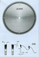 FS Tool S06300<br>12" x 1", XL4000 Fine Cross Cut Saw Blades, ATB, 100 Teeth
