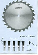 FS Tool S07350<br>14" x 1", XL4000 Radial Arm Saw Blades, ATB, 40 Teeth