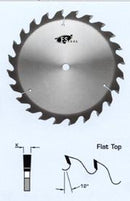 FS Tool 5G8038<br>8" x 5/8", Grooving Saw Blades, 24 Teeth